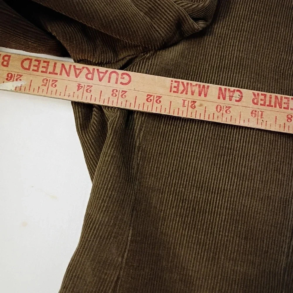 Chaps Ralph Lauren Mens 46L Blazer Brown Corduroy Sport Coat Jacket 2 Button VTG